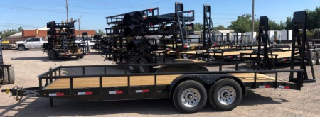 New 2026 Road Boss 83" x 20' 5200# Pipe Top, Dove, Stand Up Ramp Equipment Trailer