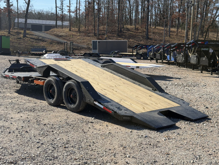 New 2026 RawMaxx 102X22' EQUIPMENT GTX Tilt Trailer 20K GVWR W/ 18PLY 17.5S GRAVITY TILT