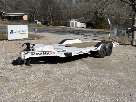 New 2026 RawMaxx 102X22' EQUIPMENT GTX Tilt Trailer 20K GVWR W/ 18PLY 17.5S GRAVITY TILT