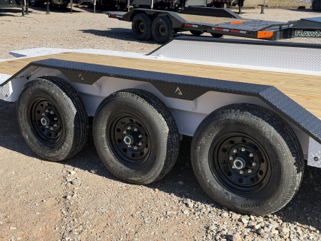 New 2026 RawMaxx G3X Tilt Trailer 24' x 102" Gravity Tilt 21K GVWR Triple Axle 7k