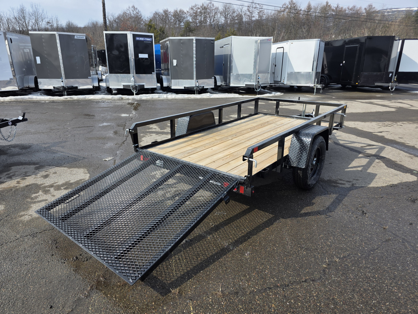 New 2026 Sure-Trac 5X10 - TUBE TOP Utility Trailer