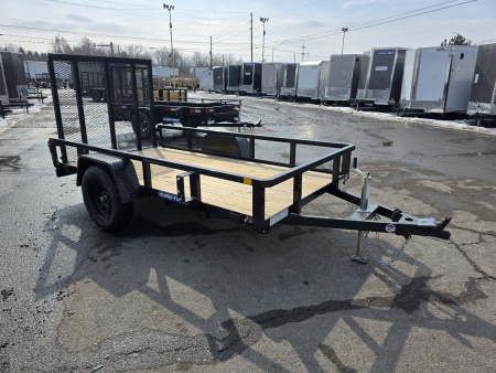 New 2026 Sure-Trac 5X10 - TUBE TOP Utility Trailer