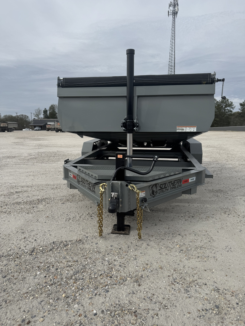 New 2026 Southern Utility 7 X 14 TA Dump Trailer