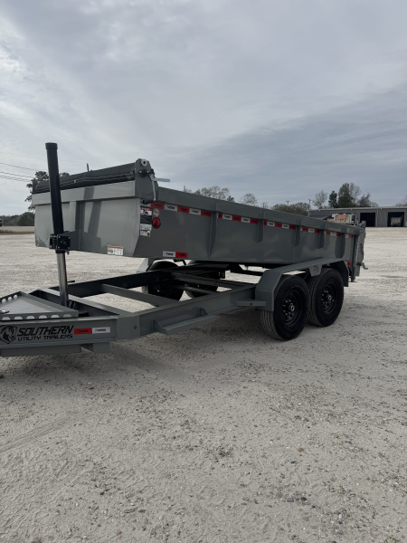 New 2026 Southern Utility 7 X 14 TA Dump Trailer