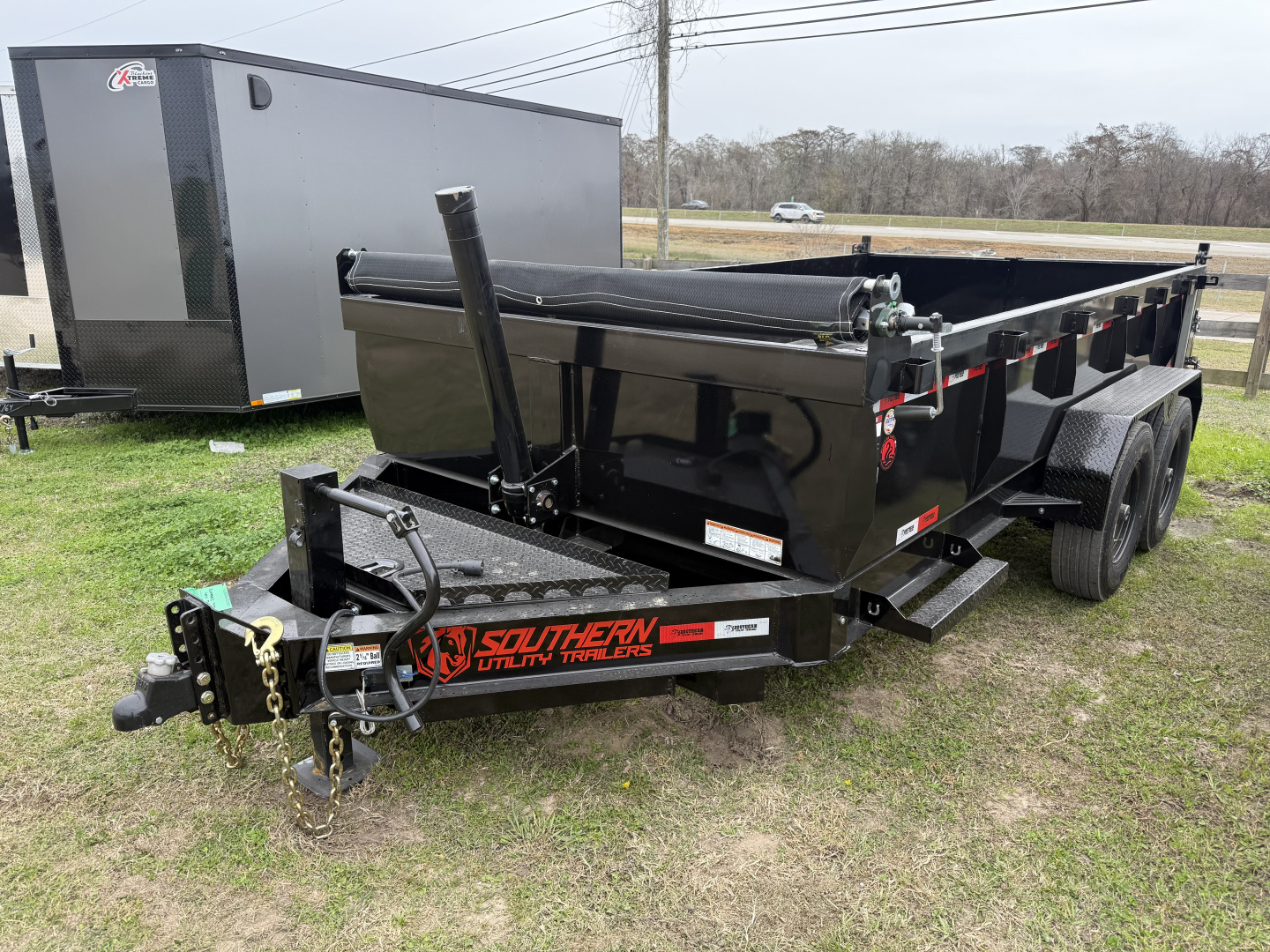 New 2026 Southern Utility 7 X 14 TA Dump Trailer