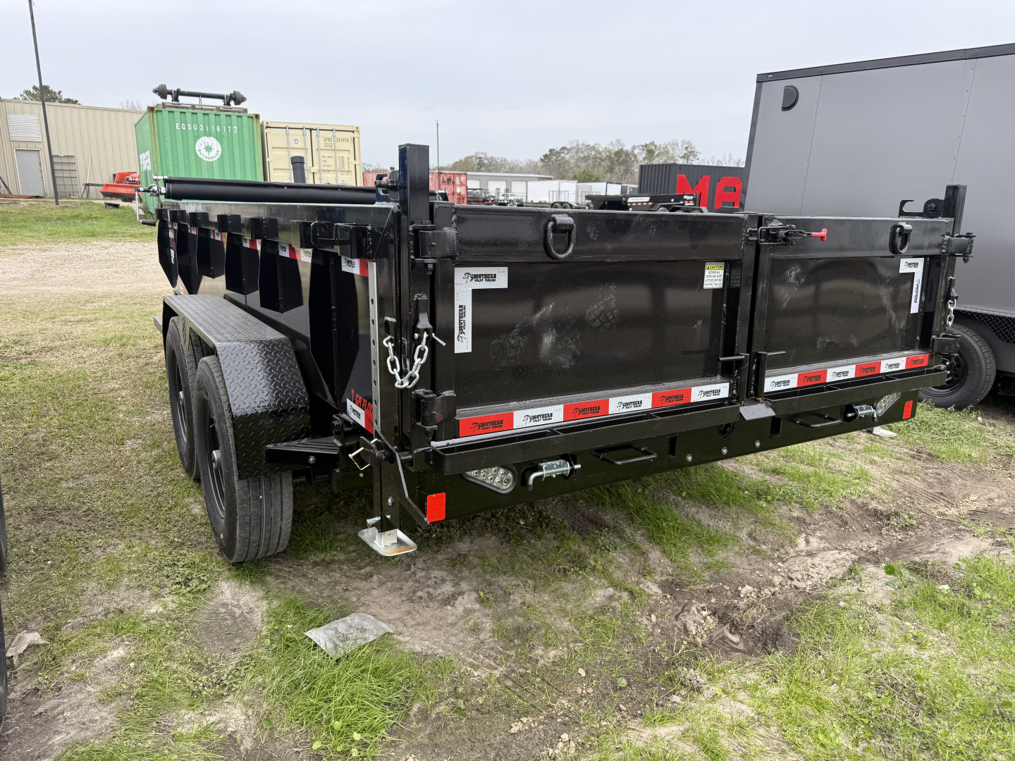 New 2026 Southern Utility 7 X 14 TA Dump Trailer
