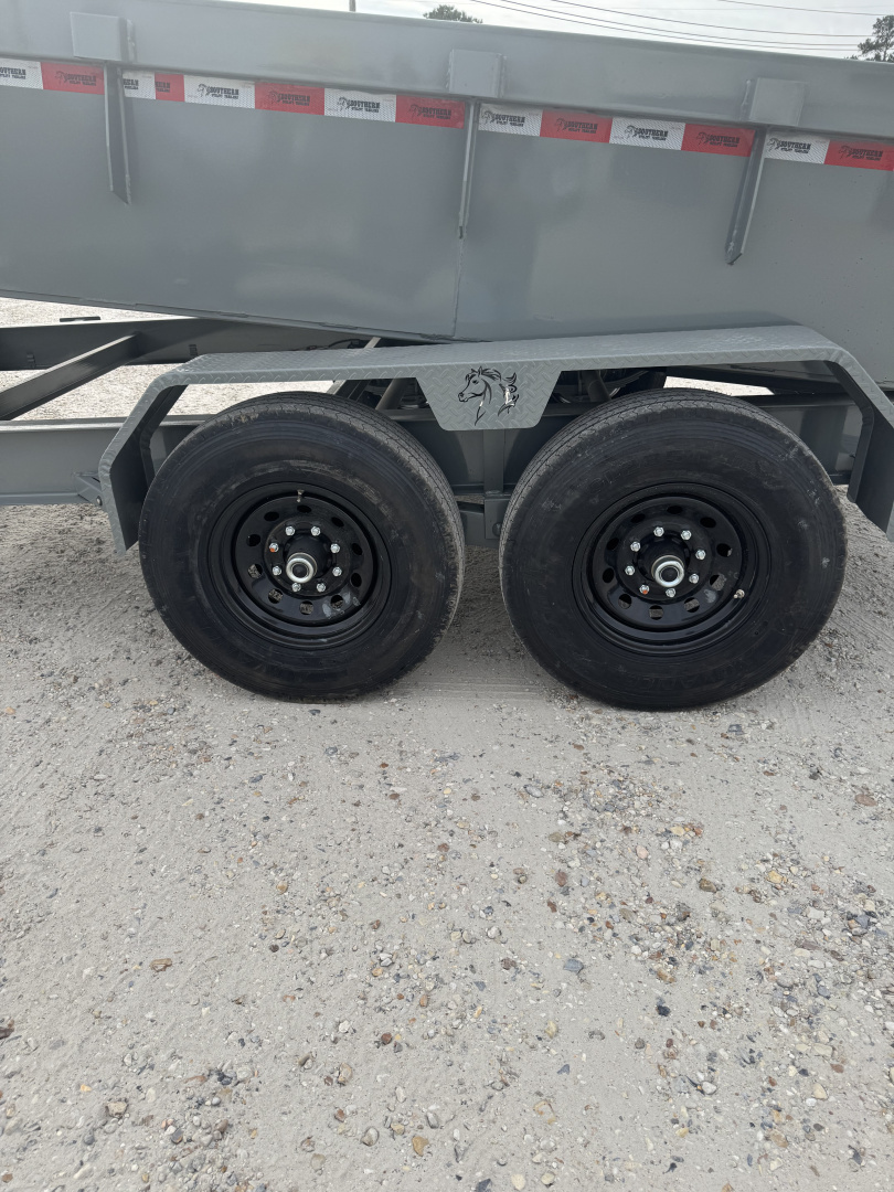 New 2026 Southern Utility 7 X 16 TA Dump Trailer