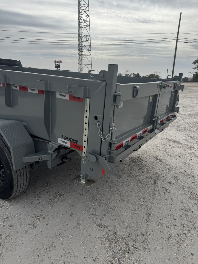 New 2026 Southern Utility 7 X 16 TA Dump Trailer