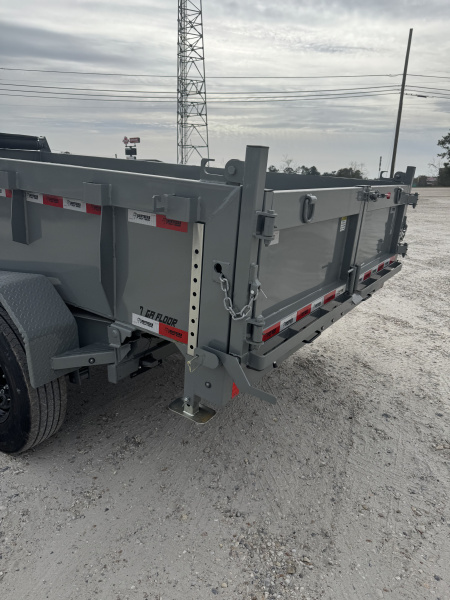 New 2026 Southern Utility 7 X 16 TA Dump Trailer