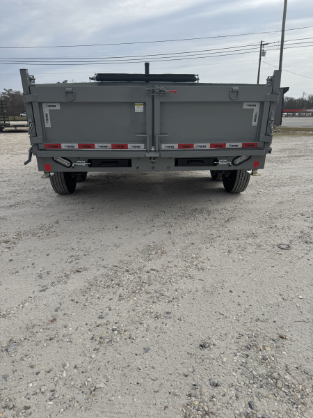 New 2026 Southern Utility 7 X 16 TA Dump Trailer