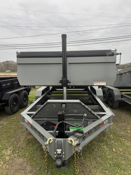 New 2026 Southern Utility 7 X 16 TA Dump Trailer