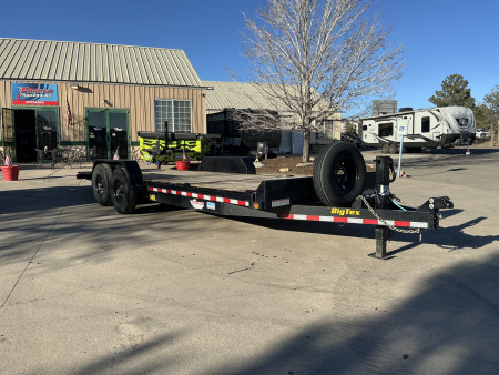 Used 2024 Big Tex Trailers 14TL-22BK Flatbed Trailer