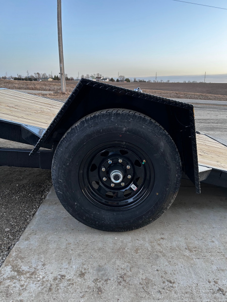 New 2026 H&H Trailers 78X12+4 HD SPLIT DECK GRAVITY TILT 7.8K GVWR Equipment Trailer