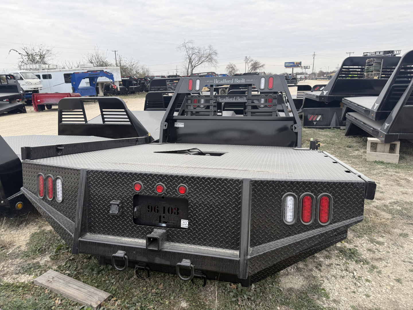 New 2025 Bradford Built WORKBED 96103-WF CA 57 Truck Bed