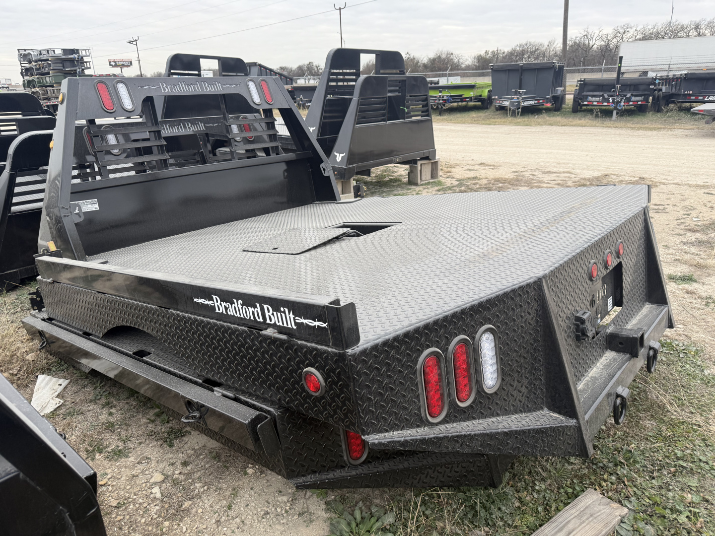 New 2025 Bradford Built WORKBED 96103-WF CA 57 Truck Bed