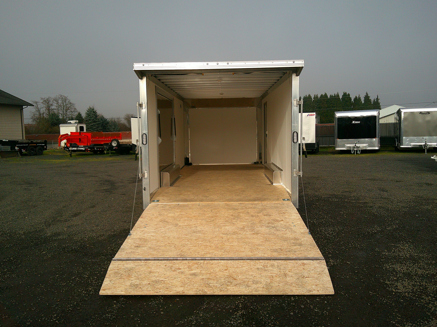 New 2026 ALCOM 8.5x20 Aluminum 10K Car Hauler