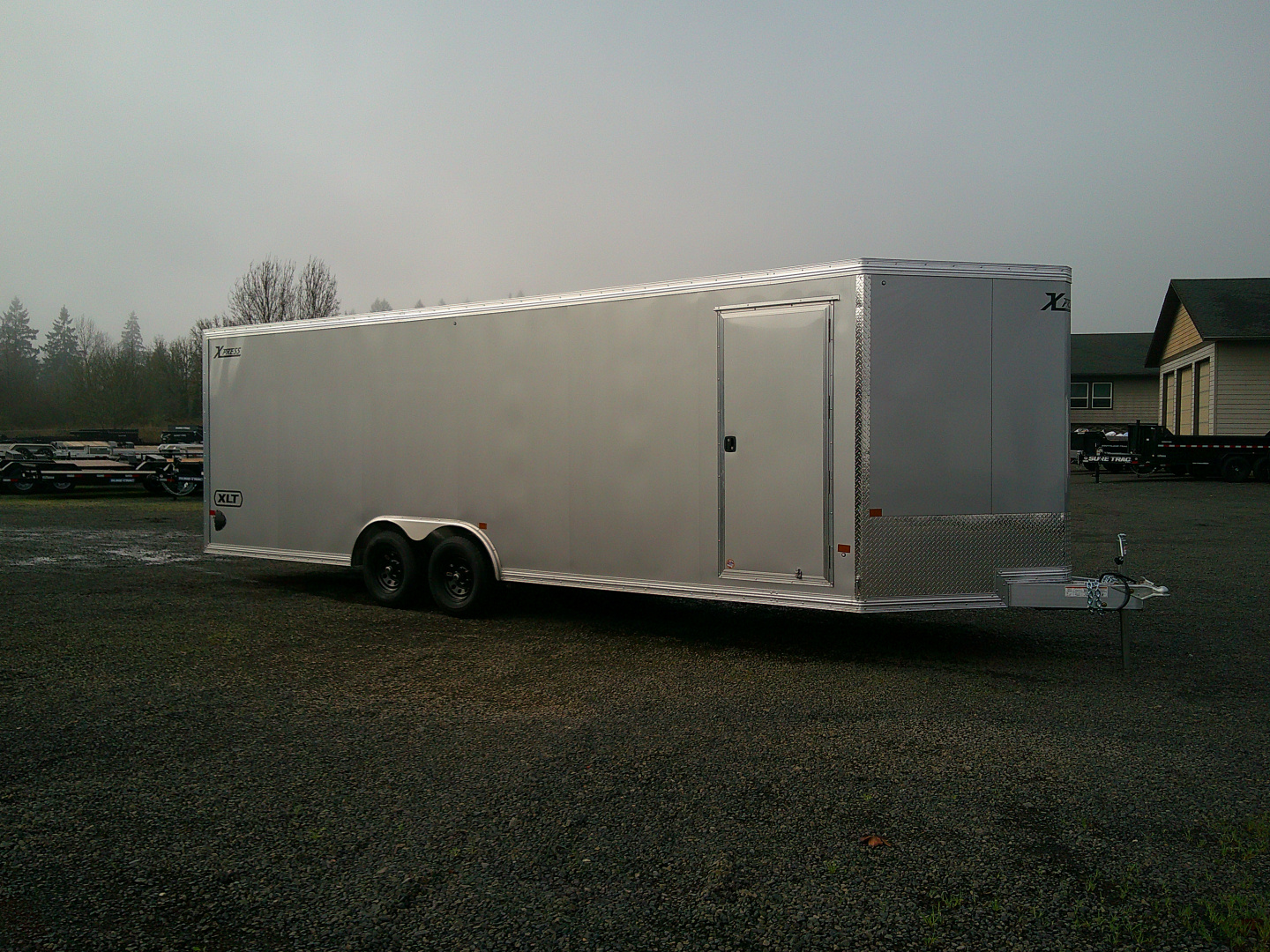 New 2026 ALCOM 8.5x24 Aluminum 10K Car Hauler