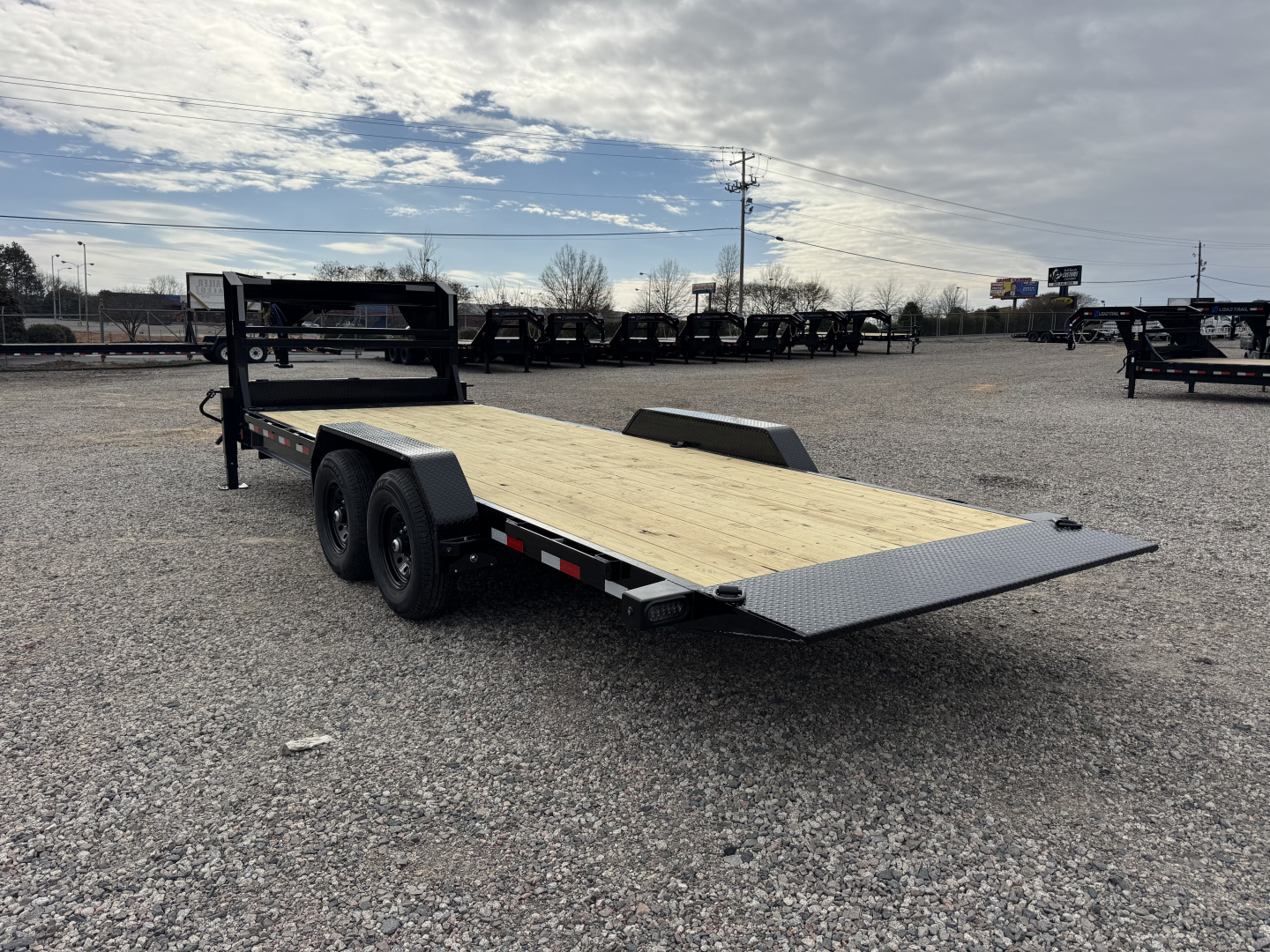 New 2026 Load Trail 7 X 22 14K Tilt Trailer