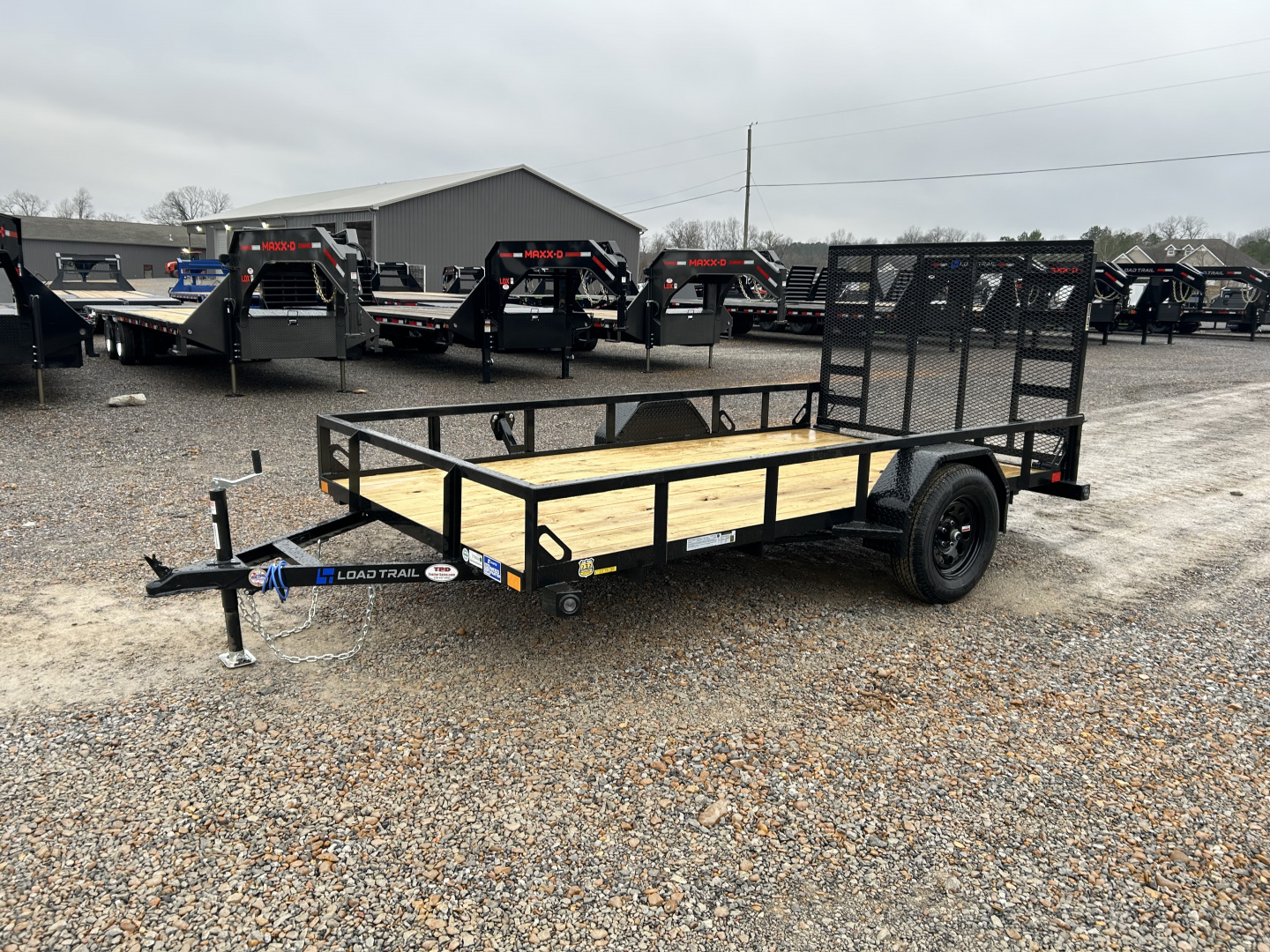 New 2026 Load Trail Utility Trailer | 77" x 12' | 3k GVWR