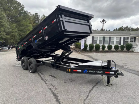 New 2026 Load Trail DL 83X16 14K GVWR HIGH SIDE Dump Trailer
