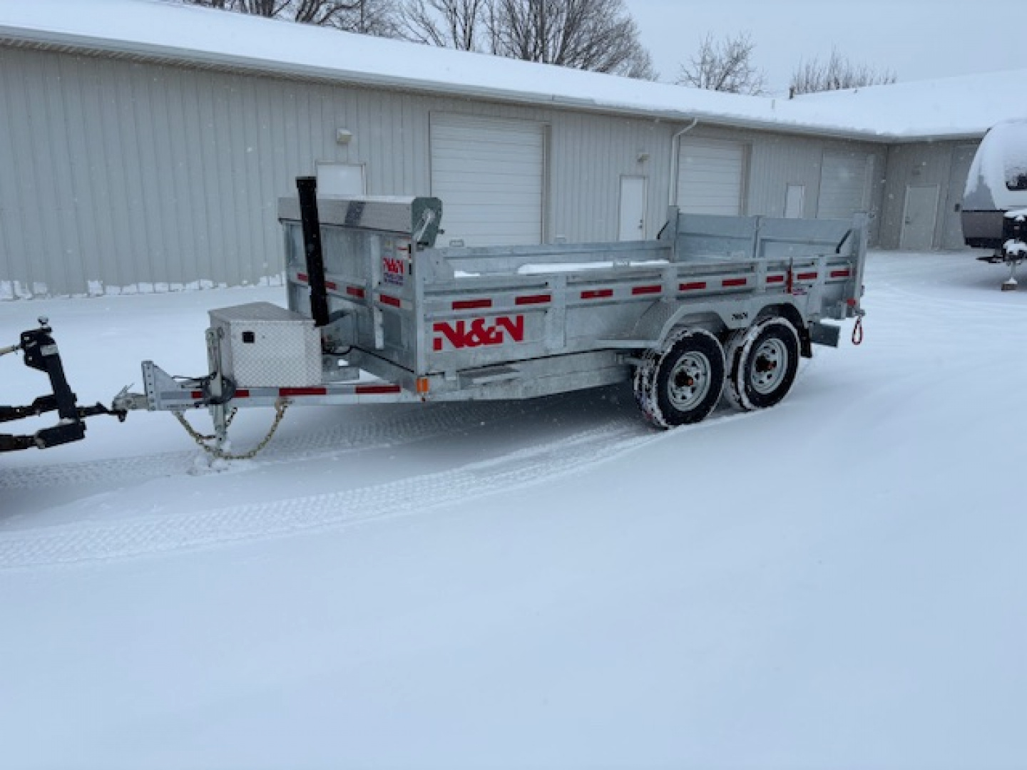 New 2026 N & N 7x14 15K Dump Trailer