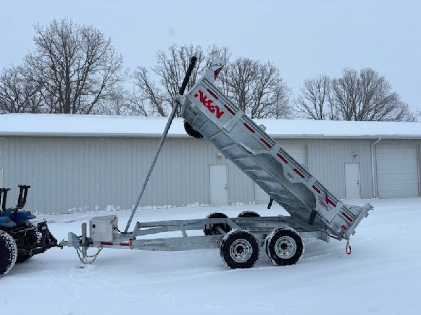 New 2026 N & N 7x14 15K Dump Trailer