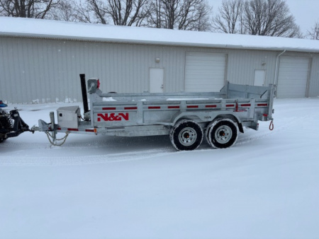 New 2026 N & N 7x14 15K Dump Trailer