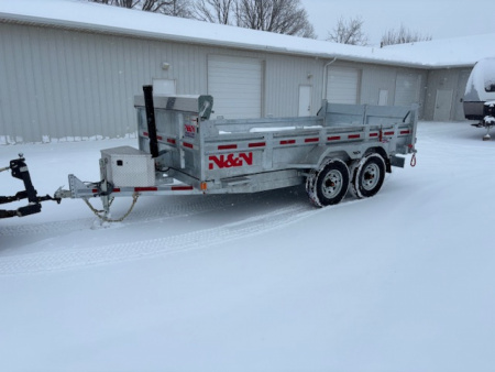 New 2026 N & N 7x14 15K Dump Trailer