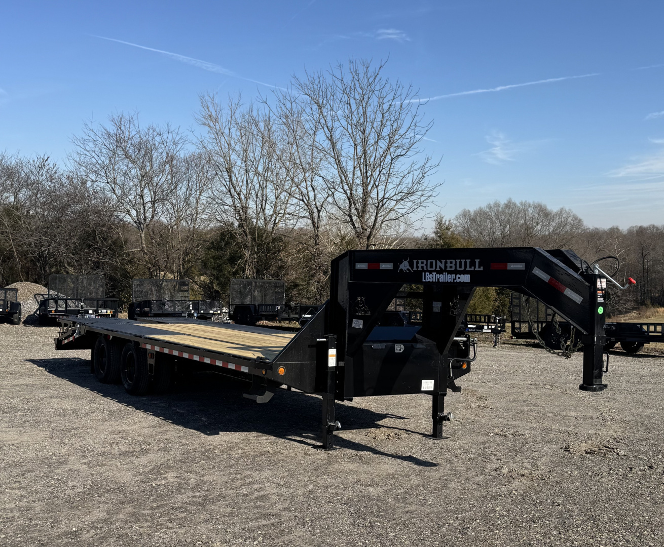 New 2026 Iron Bull 25' GN Equipment Trailer