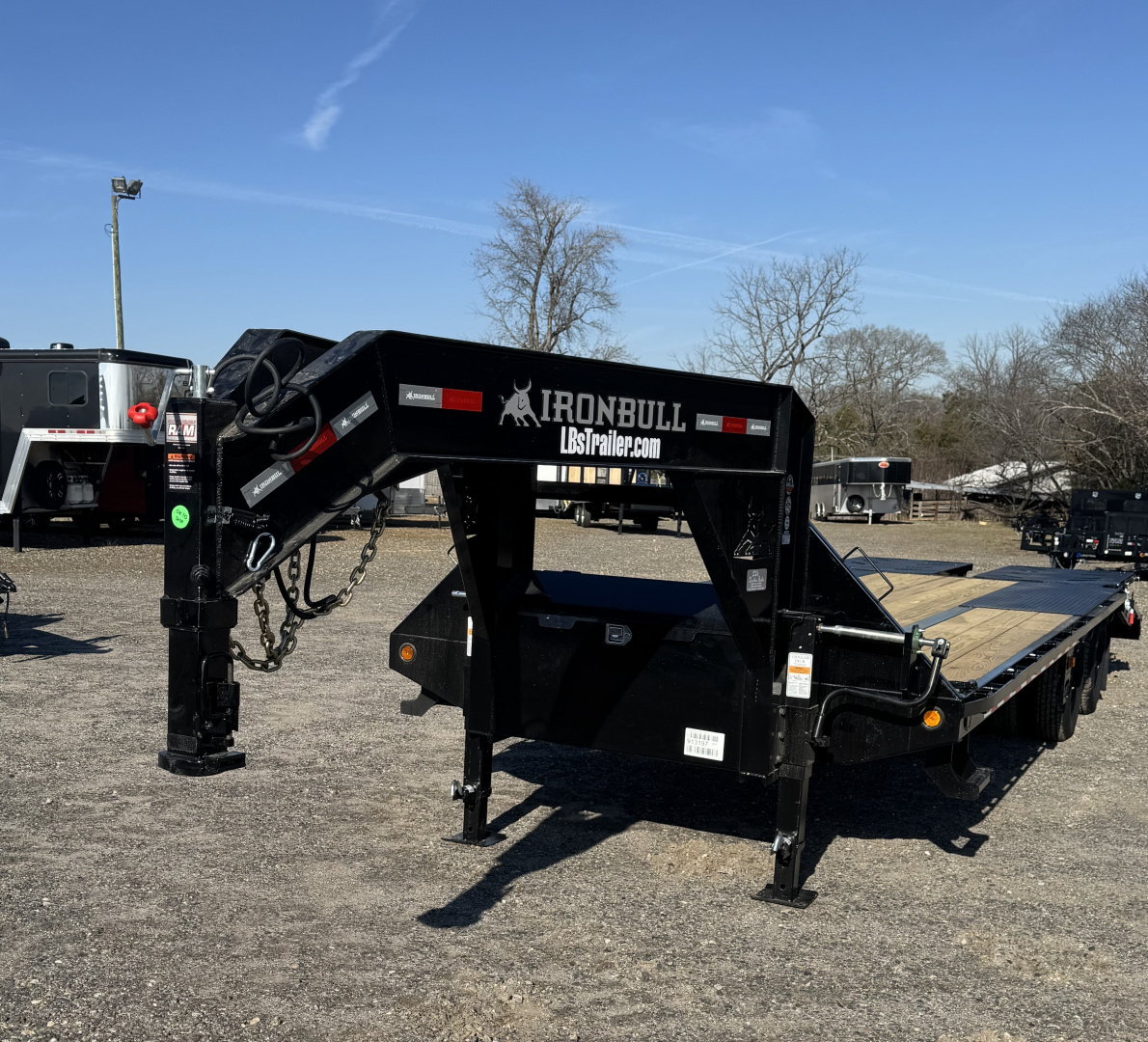 New 2026 Iron Bull 25' GN Equipment Trailer