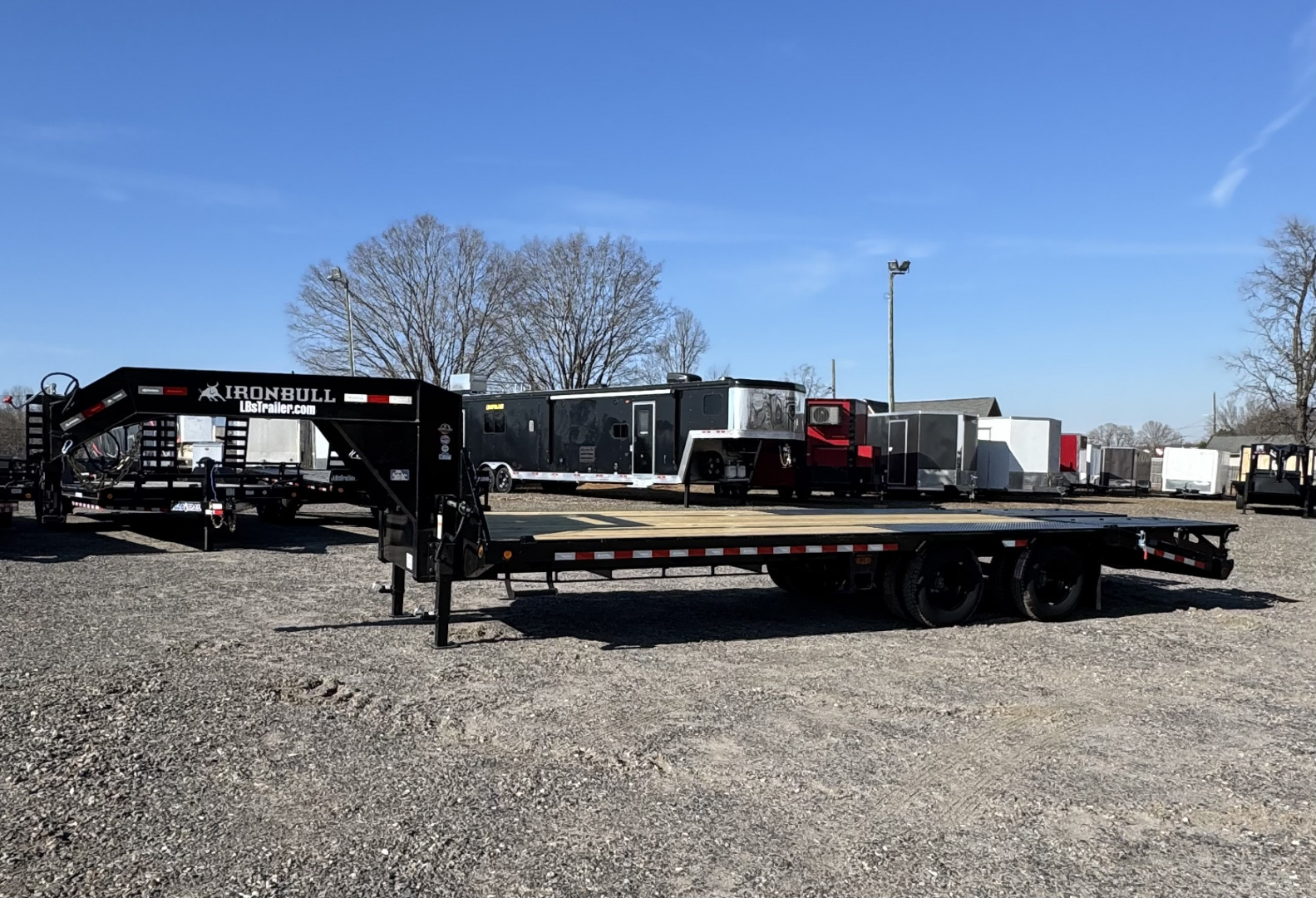 New 2026 Iron Bull 25' GN Equipment Trailer