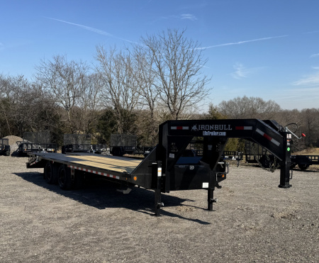 New 2026 Iron Bull 25' GN Equipment Trailer