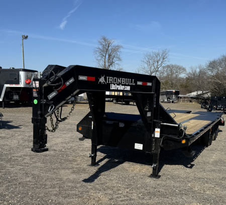 New 2026 Iron Bull 25' GN Equipment Trailer