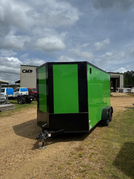 New 2026 Diamond Cargo 7X14TA Blackout Cargo / Enclosed Trailer