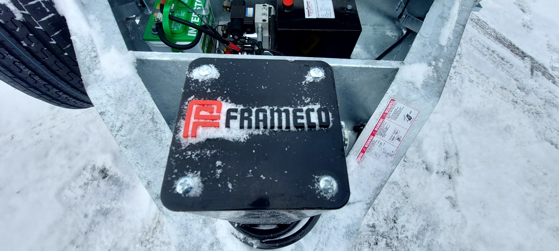 New 102X20+5 GALVANIZED DECKOVER EQUIPMENT TRAILER 7 K AXLES HYDRAULIC JACK PINTLE RING 2026 TRIUMPH