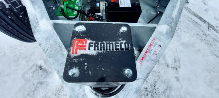 New 102X20+5 GALVANIZED DECKOVER EQUIPMENT TRAILER 7 K AXLES HYDRAULIC JACK PINTLE RING 2026 TRIUMPH