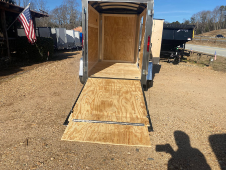 New 2026 Homesteader Trailer 5X8 Cargo / Enclosed Trailer with Rear Ramp