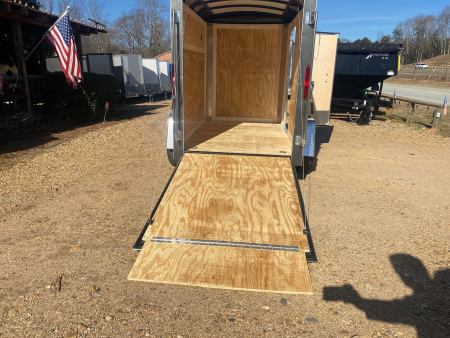 New 2026 Homesteader Trailer 5X8 Cargo / Enclosed Trailer with Rear Ramp