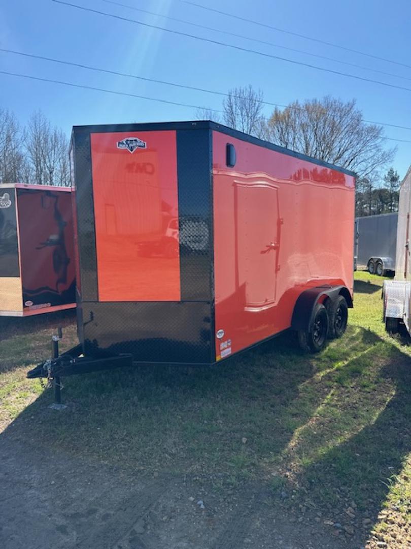 New 2026 Diamond Cargo 7X14TA Blackout Cargo / Enclosed Trailer