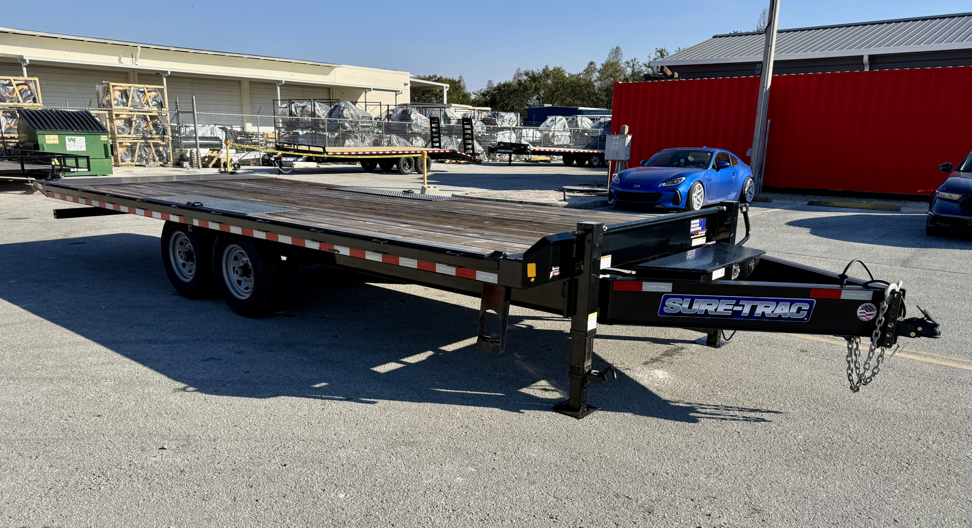 New 2025 Sure-Trac 8.5x22 HD Power Tilt Deckover Trailer
