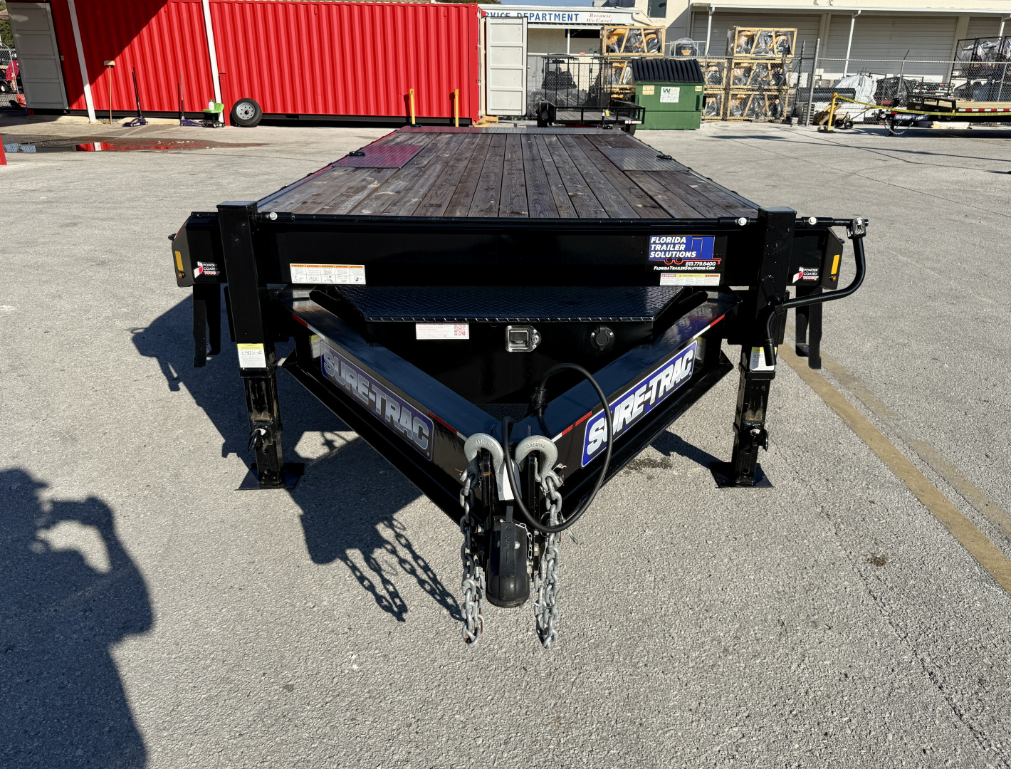 New 2025 Sure-Trac 8.5x22 HD Power Tilt Deckover Trailer