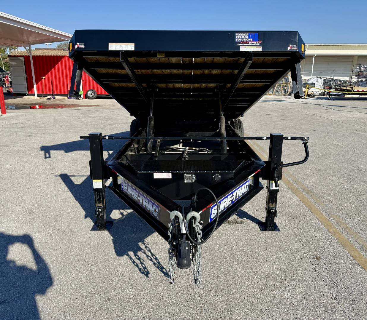 New 2025 Sure-Trac 8.5x22 HD Power Tilt Deckover Trailer