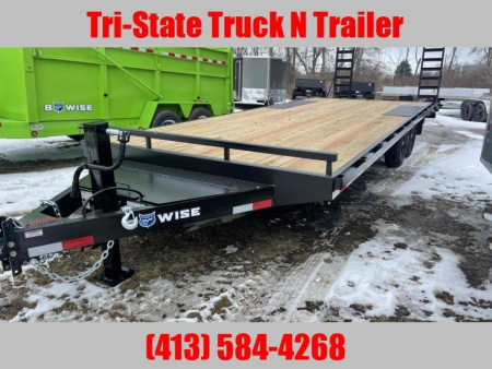 New 2026 BWISE 8x24-14 Equipment Trailer