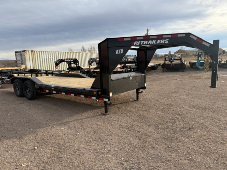 New 2026 PJ Trailers B6 GN 22' Equipment Trailer- 16k- Drive over fenders