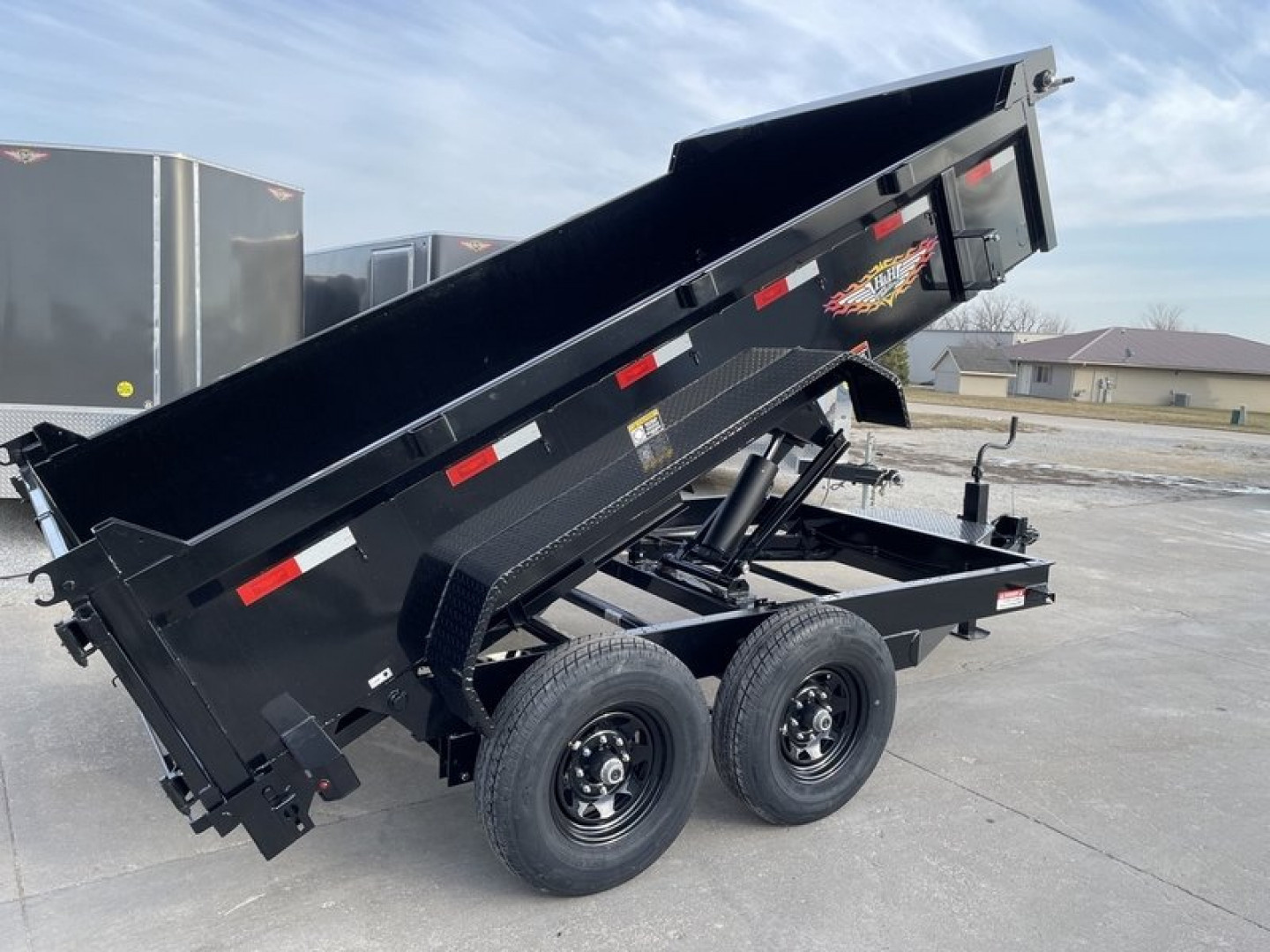 New 2026 H&H Trailers 83x12 Industrial Dump