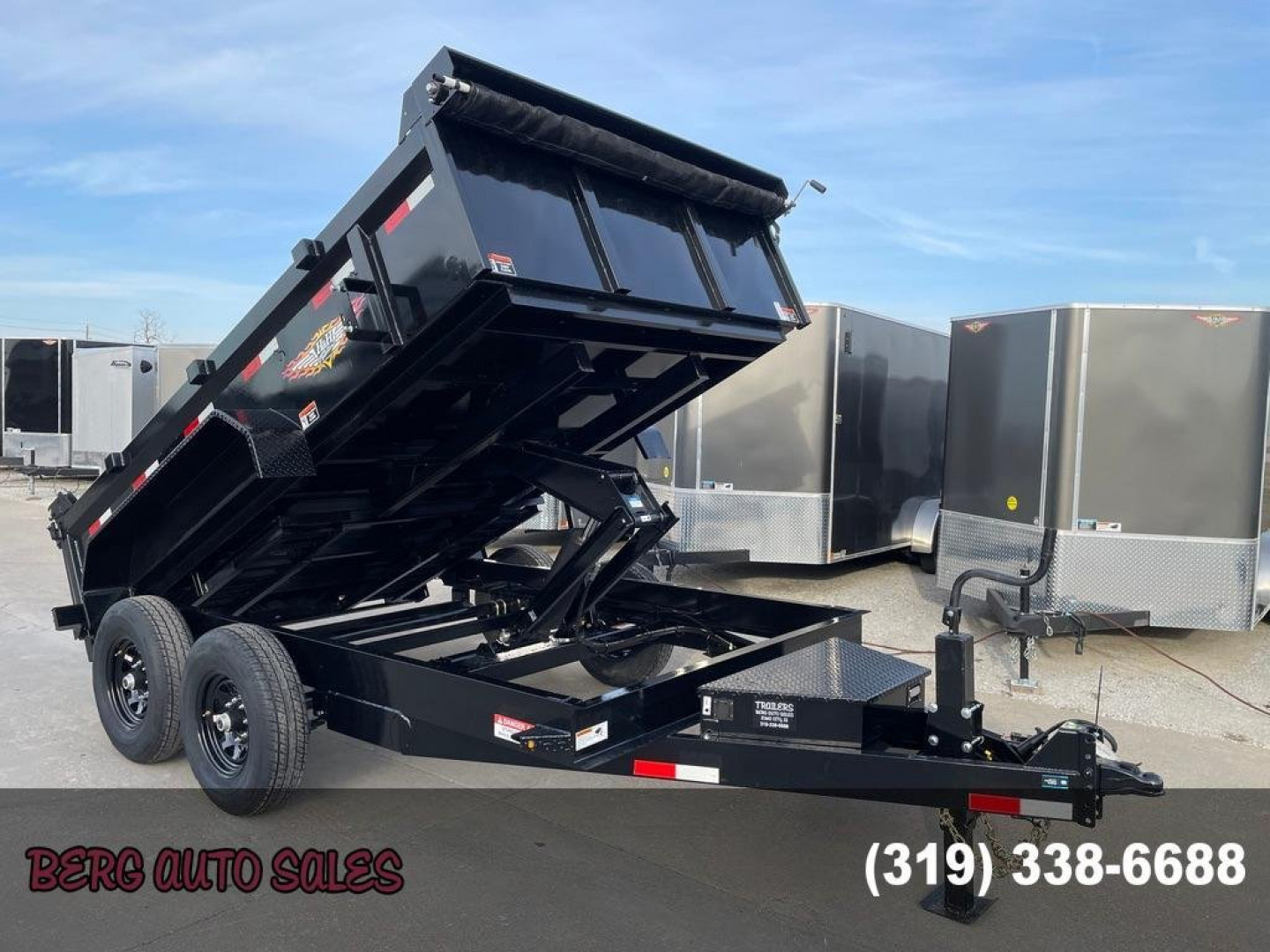New 2026 H&H Trailers 83x12 Industrial Dump