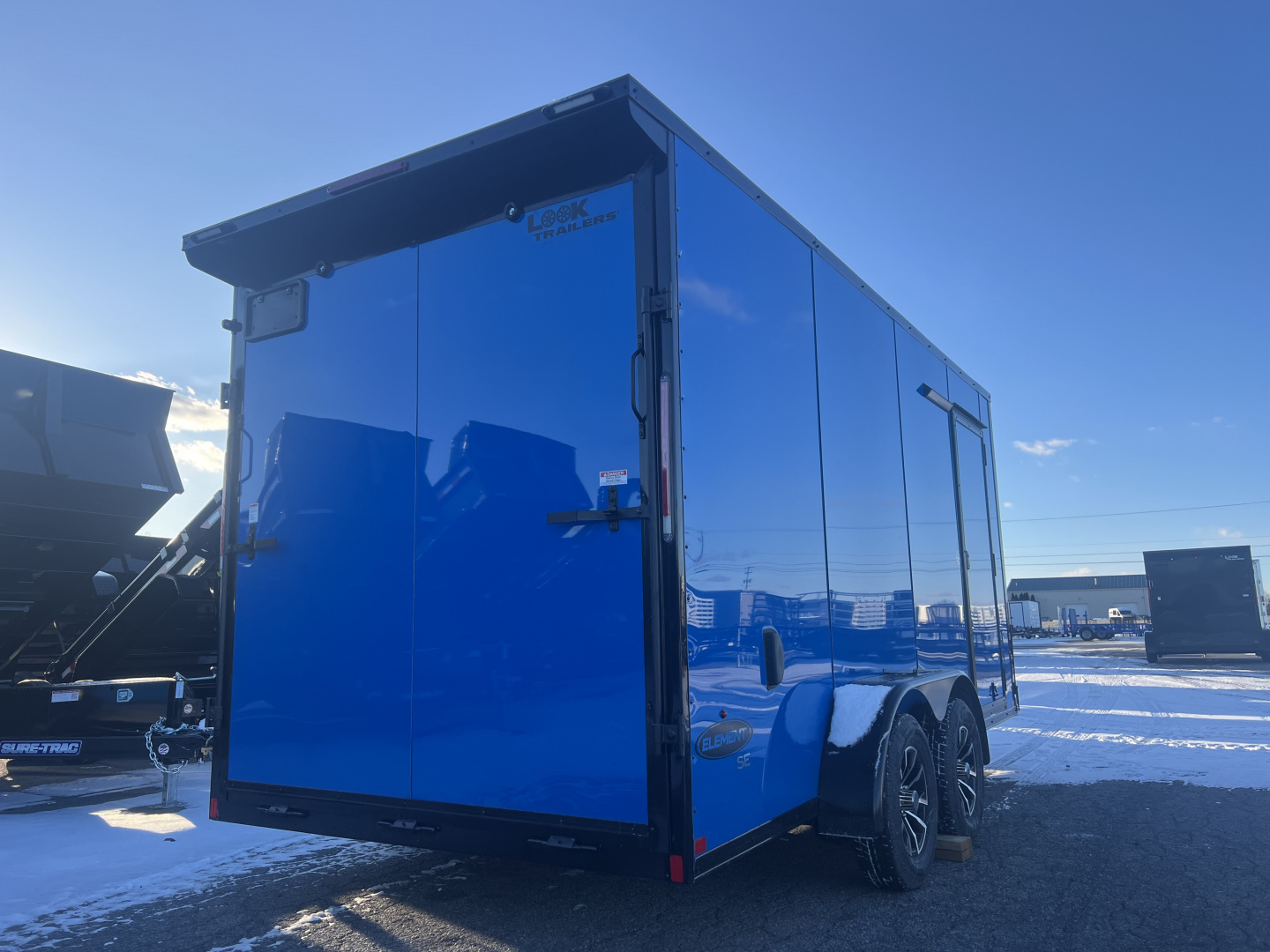 New 2026 Look Trailers 7x16 7K Element SE RAMP DOOR Cargo / Enclosed Trailer