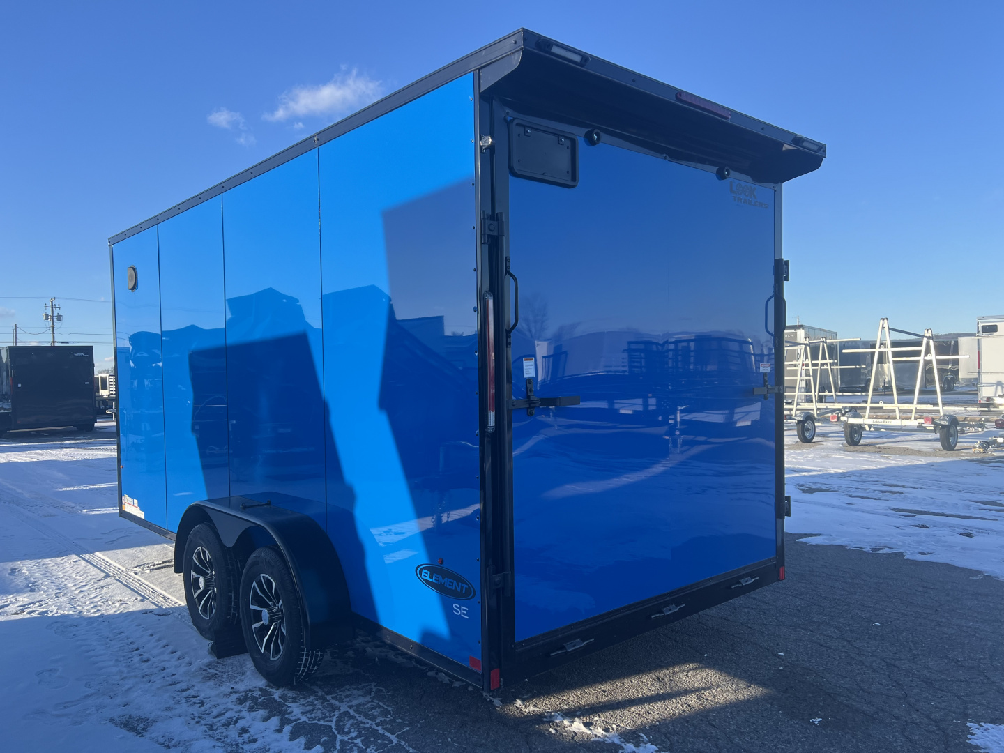 New 2026 Look Trailers 7x16 7K Element SE RAMP DOOR Cargo / Enclosed Trailer