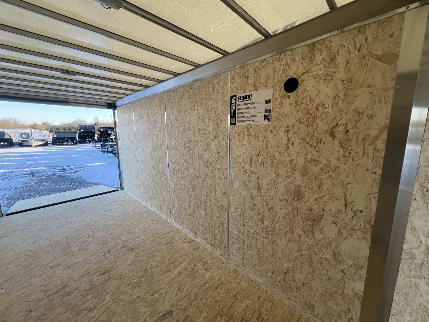 New 2026 Look Trailers 7x16 7K Element SE RAMP DOOR Cargo / Enclosed Trailer