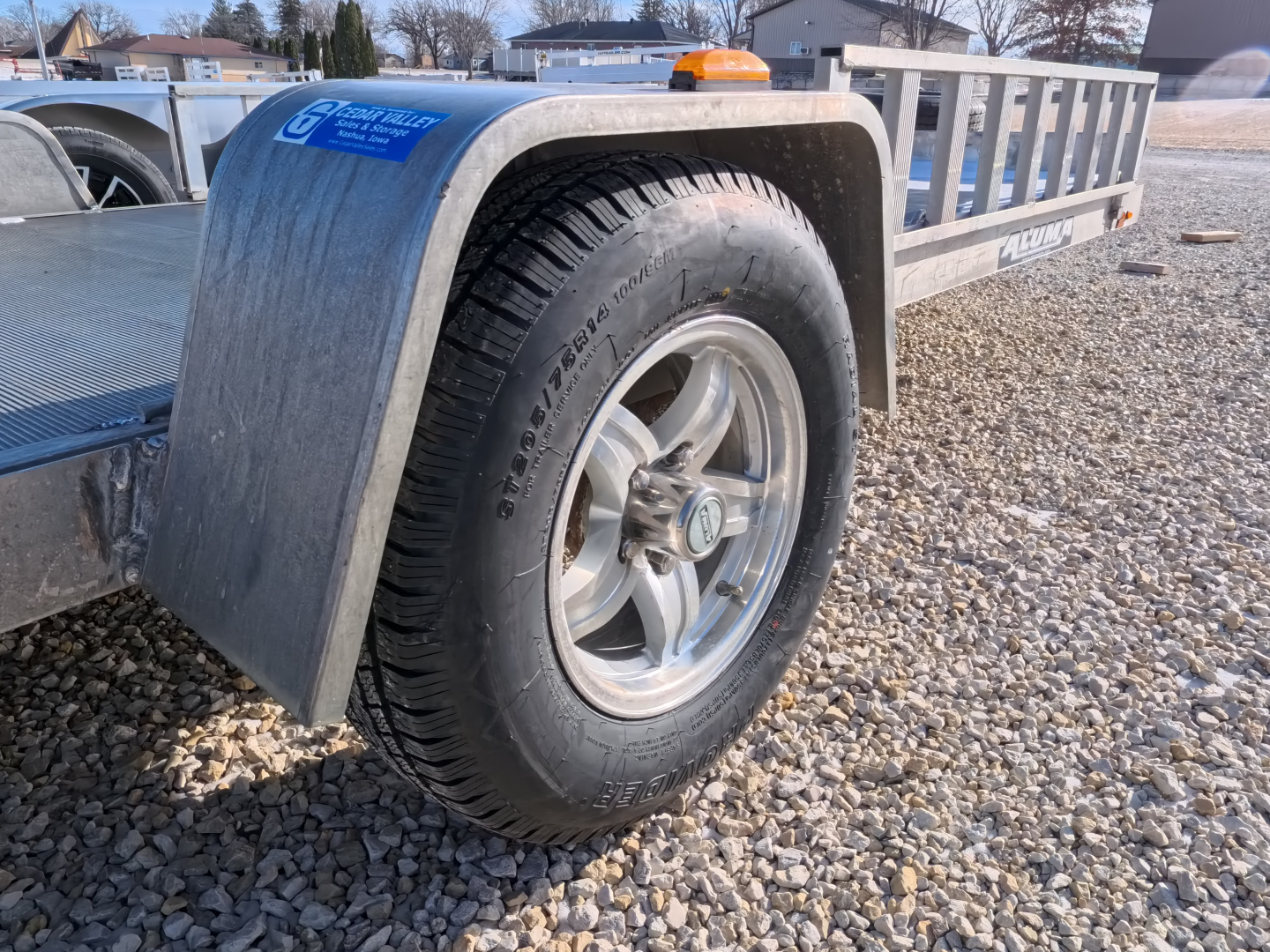 Used 2015 Aluma 81x 14 Utility Trailer with 2,990 lb. GVWR for sale in ...
